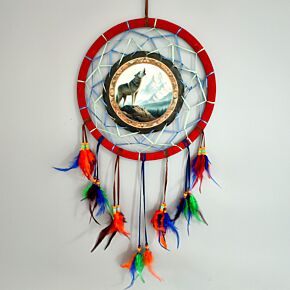Attrape-rêves Loup des Montagnes 33cm
