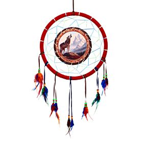Attrape-rêves Loup des Montagnes 33cm