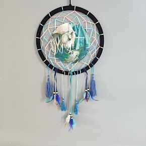 Attrape-rêves Lisa Parker Fée et Licorne 33cm 