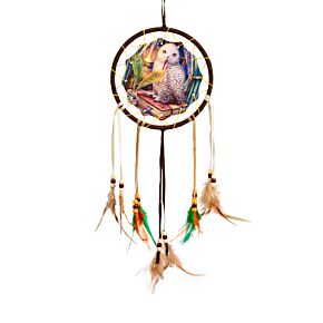 Attrape-rêves Lisa Parker Hibou Gardien des Invocations 16cm