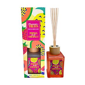 Diffuseur par capilarité 100ml Eden - Papaye & Noix de Coco