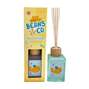 Diffuseur par capilarité 100ml - Coton Frais Beans & Co Chats 