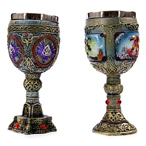 Coupe Peinte motif Dragon