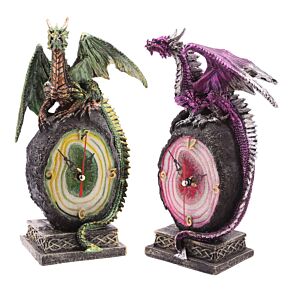 Horloge Dragon sur Géode