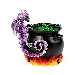 Bébé Dragon et son Chaudron LED - Dragons Elementaires 