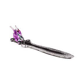 Porte-encens Attrape-cendre Mini Dragon améthyste - Dark Legends 