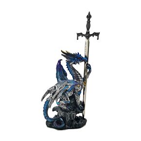 Dragon Protecteur de la Nuit avec Epéé - Dark Legend 