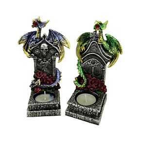 Bougeoir Chauffe-plat - Dark Legends Dragon Gardien des Morts