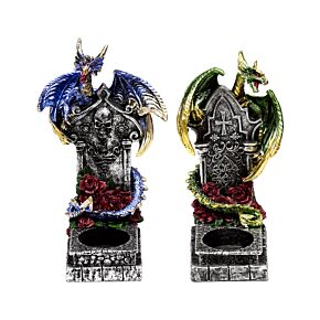 Bougeoir Chauffe-plat - Dark Legends Dragon Gardien des Morts