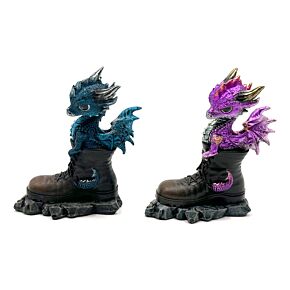 Bébé Dragon Mignon dans une Botte - Dragons Elémentaires