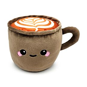 Câle-porte Peluché - Foodiemals Cappuccino