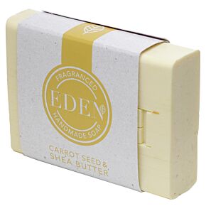 Pain de Savon Fait Main Eden - Graines de Carottes & Beurre de Karité