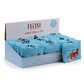 Sac Shopping Pliable et réutilisable Feline Fine Chats