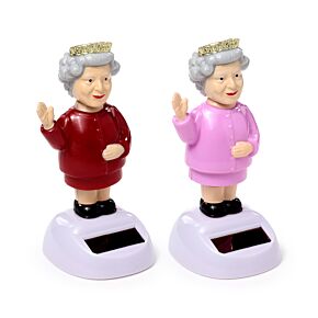 Figurine Solaire - Reine Elizabeth