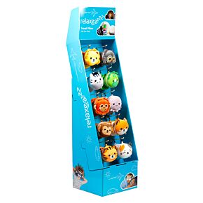 Présentoir Display 10 Broches pour Coussins de Voyage Relaxeazzz 2-en-1