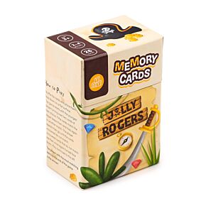 Jeu de Cartes Memory Jolly Rogers Pirates