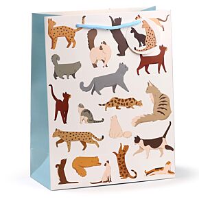 Sac Cadeau - Feline Fine Chats (Grand) 