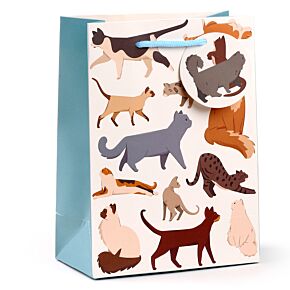 Sac Cadeau -Feline Fine (Moyen)