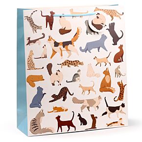 Sac Cadeau Feline Fine (Très Grand)