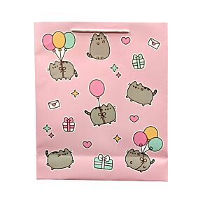Sac Cadeau - Pusheen le Chat Cœur ( Très Grand )