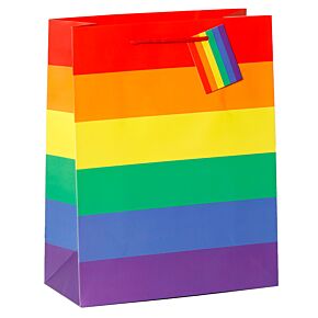 Sac Cadeau Somewhere Rainbow - Arc-en-ciel (Grand)
