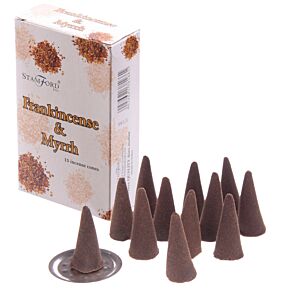 Cônes D'Encens Stamford - Frankincense & Myrrhe 37166