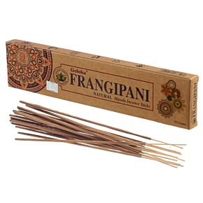 Bâtons d'Encens Goloka Organika - Frangipane