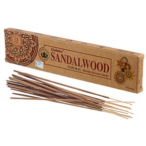 Bâtons d'Encens Goloka Organika - Bois de Santal