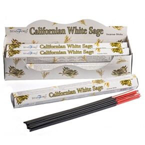 Bâtons d'Encens Stamford Premium Hex - Sauge Blanche de Californie 37315