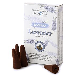 Cônes d'Encens Backflow Stamford - Lavande 37427