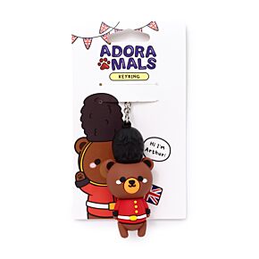 Porte-clés 3D - Arthur l'Ours Gardien de Londres