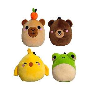 Porte-clés peluché Mini Squidglys - Adoramals 