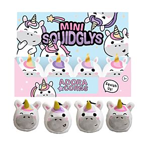 Porte-clés peluché Mini Squidglys - Astra la Licorne Adoracorns