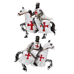 Magnet Chevalier des croisades sur cheval 
