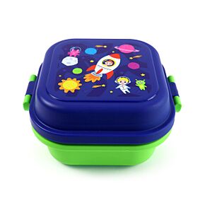 Boite Repas Bento Compartimentée avec couverts - Space Cadets Patrouilleur de l'Espace