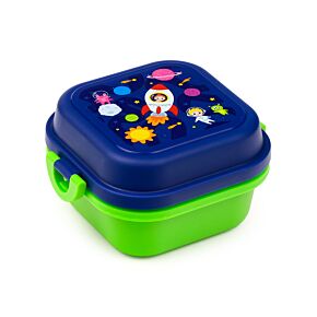 Boite Repas Bento Compartimentée avec couverts - Space Cadets Patrouilleur de l'Espace