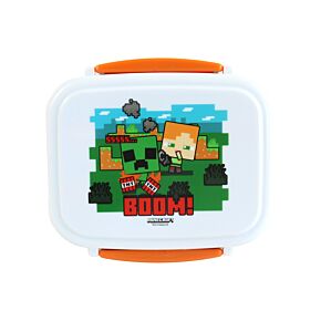 Boite Repas Bento Compartimentée avec couverts - Minecraft SSS BOOM 