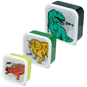 Lot de 3 Boîtes Repas M/L/XL - Dinosaures