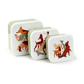 Lot de 3 Boites Repas M/L/XL - Barks - Chiens