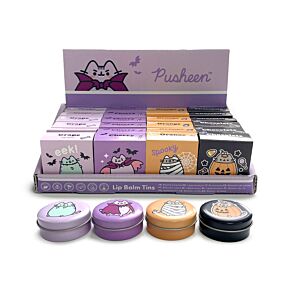 Baume à Lèvres dans Boite en Etain - Pusheen le Cat Halloween 