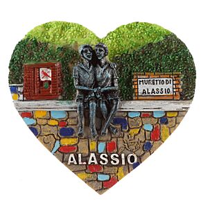 Aimant Plage & Bord de Mer - Amour à Alassio