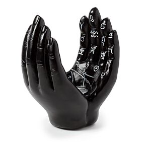 Porte-encens Brûleur d'Encens pour Cônes - Main Mantra Paume de Main Tarot Ouverte