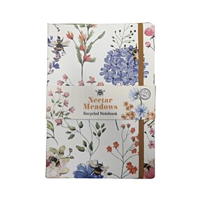Bloc-notes A5 en papier recyclé - Nectar Meadows 