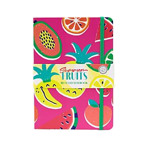 Bloc-notes A5 en papier recyclé - Summer Fruits