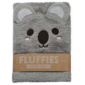 Grand Bloc-note Peluché Fluffies Adoramals - Koala