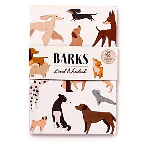Bloc-notes A5 en papier recyclé - Barks Chien