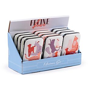 Set Ensemble Manucure 5 pièces -Feline Fine Cats