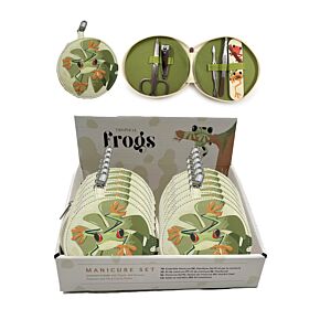Ensemble Manucure 5 Pieces - Tropical Frogs Grenouilles Tropicales