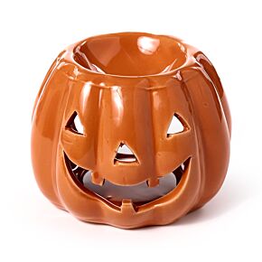 Brûleur à Huile Céramique - Citrouille Jack O Lantern