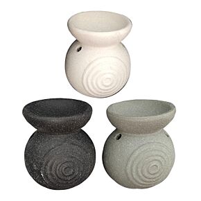 Petit Brûleur A Huile moucheté avec Spirale